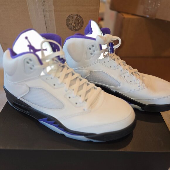 Air Jordan 5 Dark Concord  (DD0587-141) - Men's sz 13 - Picture 2 of 8
